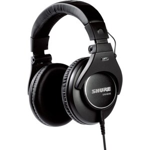 Main product image for Shure SRH840A Professional Closed-back Over-ear Reference Headphones242-2111